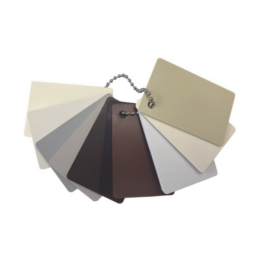 [AMCK1] Muestrario, de colores con acabados Matte para los atenuadores, teclados, interruptores y accesorios LUTRON.