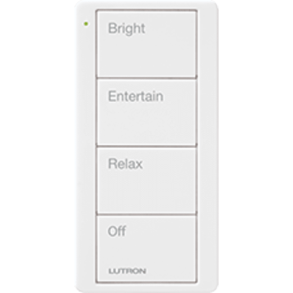 Control remoto inalambrico PICO, con escenas predefinidas para espacio en sala..