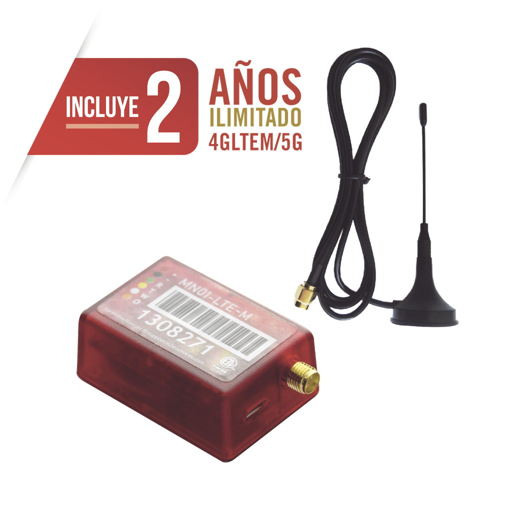 [MN01-LTE-M] Comunicador LTE 5G Dual SIM / INCLUYE 2 AÑOS 4G/5G sin Limites / ÚNICO Programación Remota DSC/HONEYWELL / Cero Configuración / Compatible Honeywell/DSC/CROW/PIMA