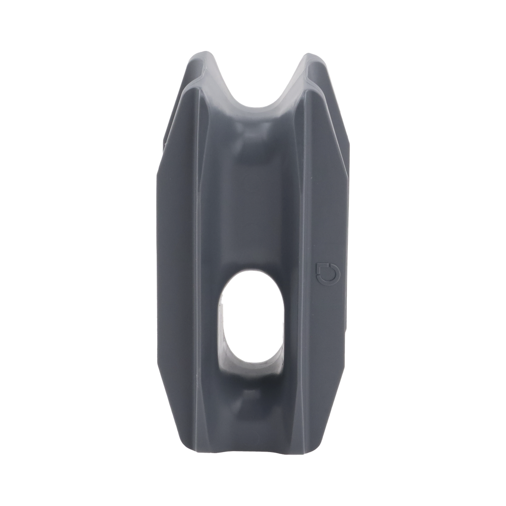 [SFESQUINEROG] Aislador de color GRIS para postes de esquina de alta Resistencia con Anti UV de uso en cercos eléctricos