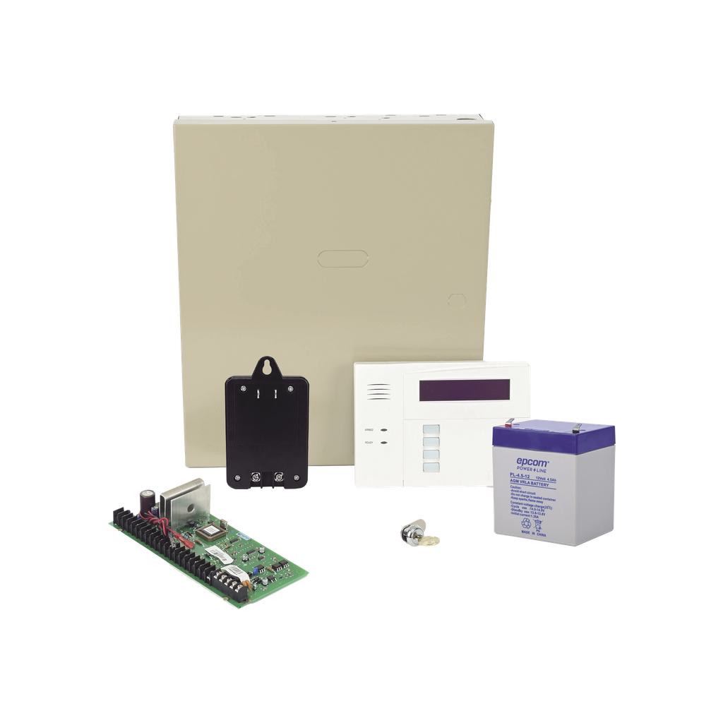 [VISTA48LANTB/6160RF] VISTA48LANTB/6160RF Kit de Panel de Alarma VISTA48LA con Gabinete Batería y Transformador
