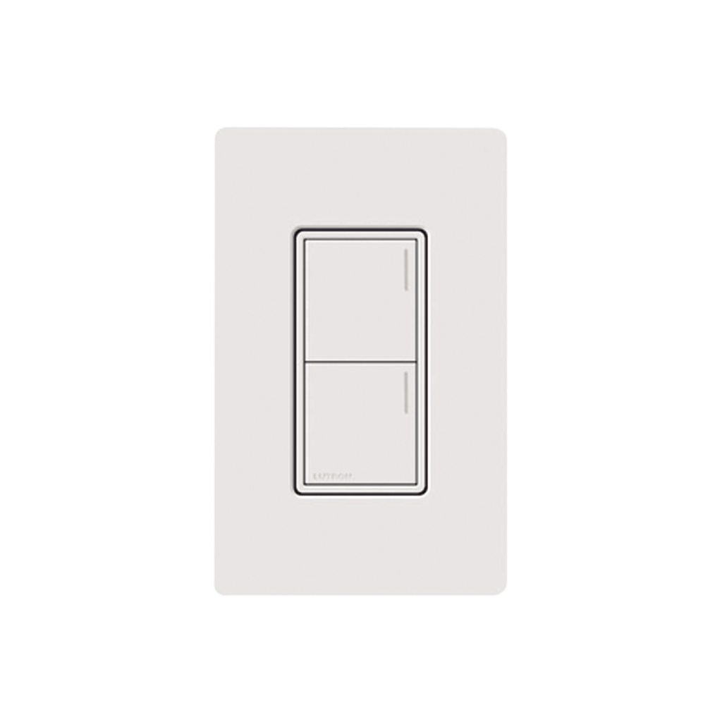 (RadioRa3) Botonera Sunnata Blanco 2 escenas para Radio RA3, programe escenas diferentes en cada botón.