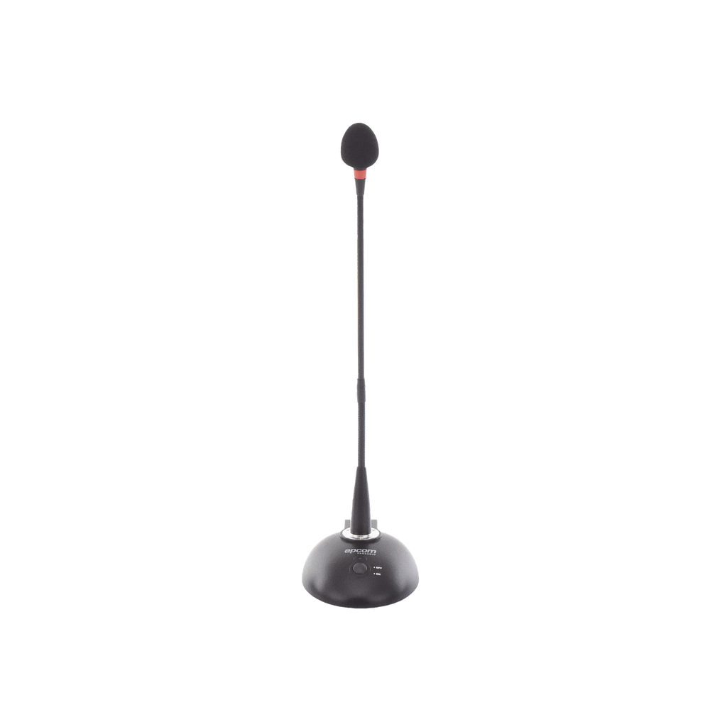 [EP-338] EP-338 Micrófono | Cuello de Ganso con Base | Soporta Phantom | Salida Balanceada XLR
