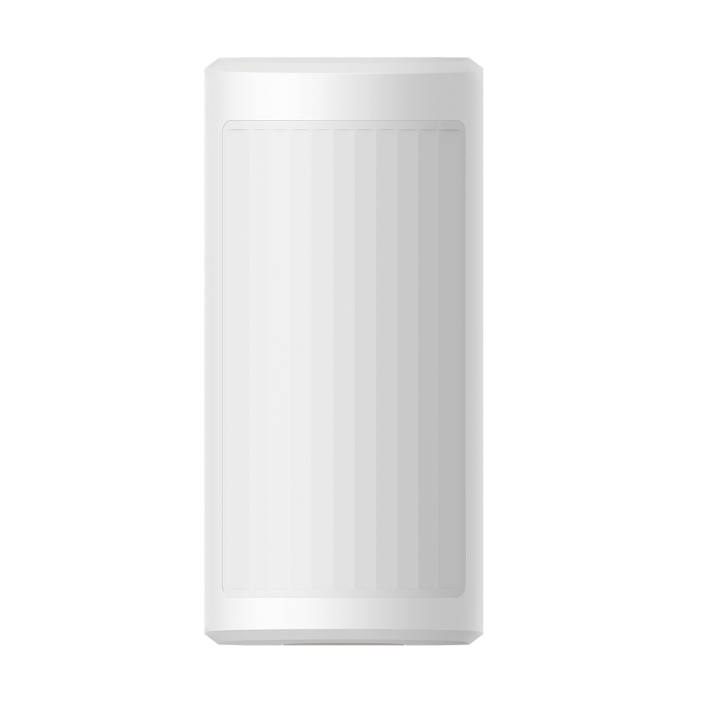 (AX PRO) Detector PIR Doble Exterior IP65 / Rango de Detección 18 mts de Profundidad Colocado a 2.7 mts de Altura / Ángulo de Cobertura de 90° /  Inmunidad a Mascotas 24 Kg / No Compatible con el Panel DS-PHA64-LP