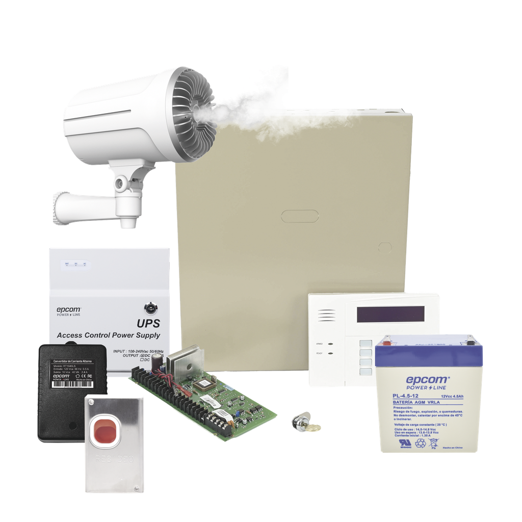 [VISTA48LAFOG/6160RF] Kit de Panel de Alarma VISTA48LA con Generador de Niebla SF501P / Todo incluido