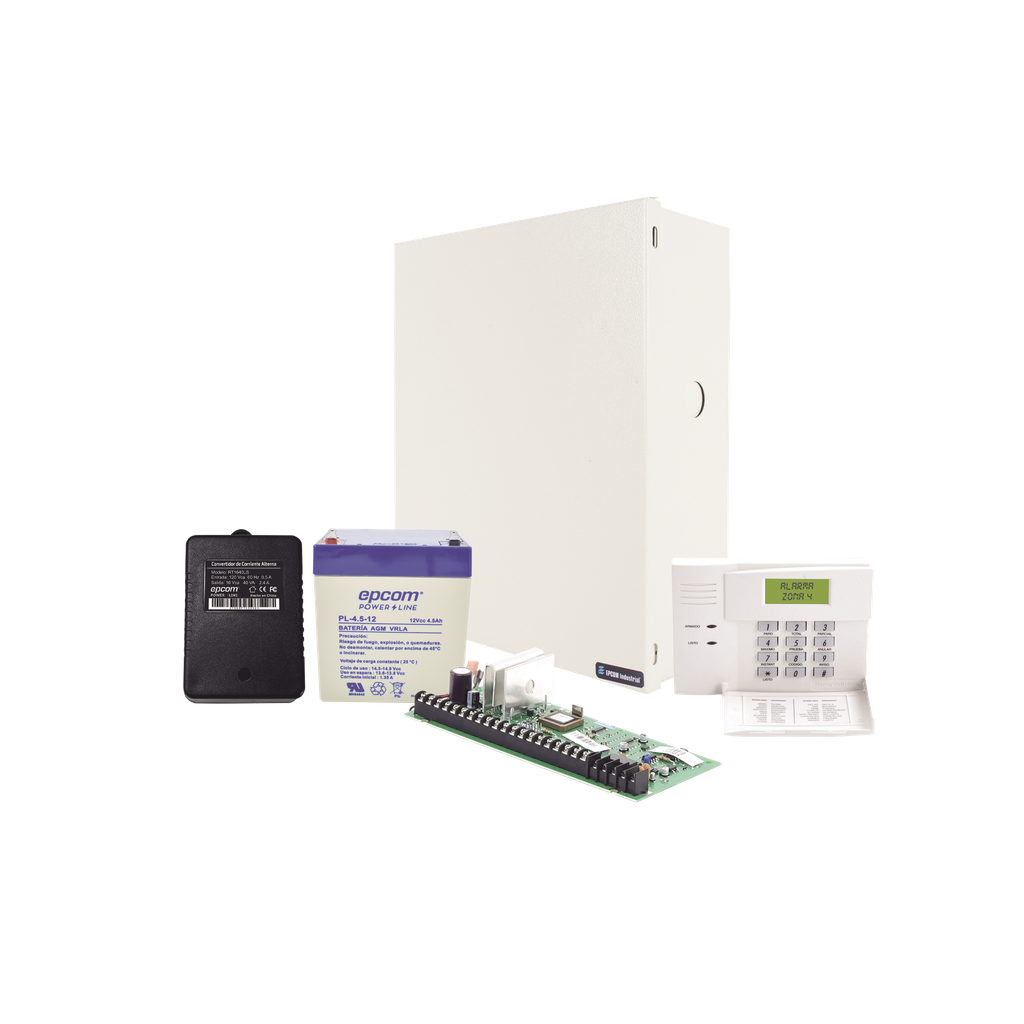 Super Kit de Panel VISTA48LA con Teclado 6148SP y Transformador