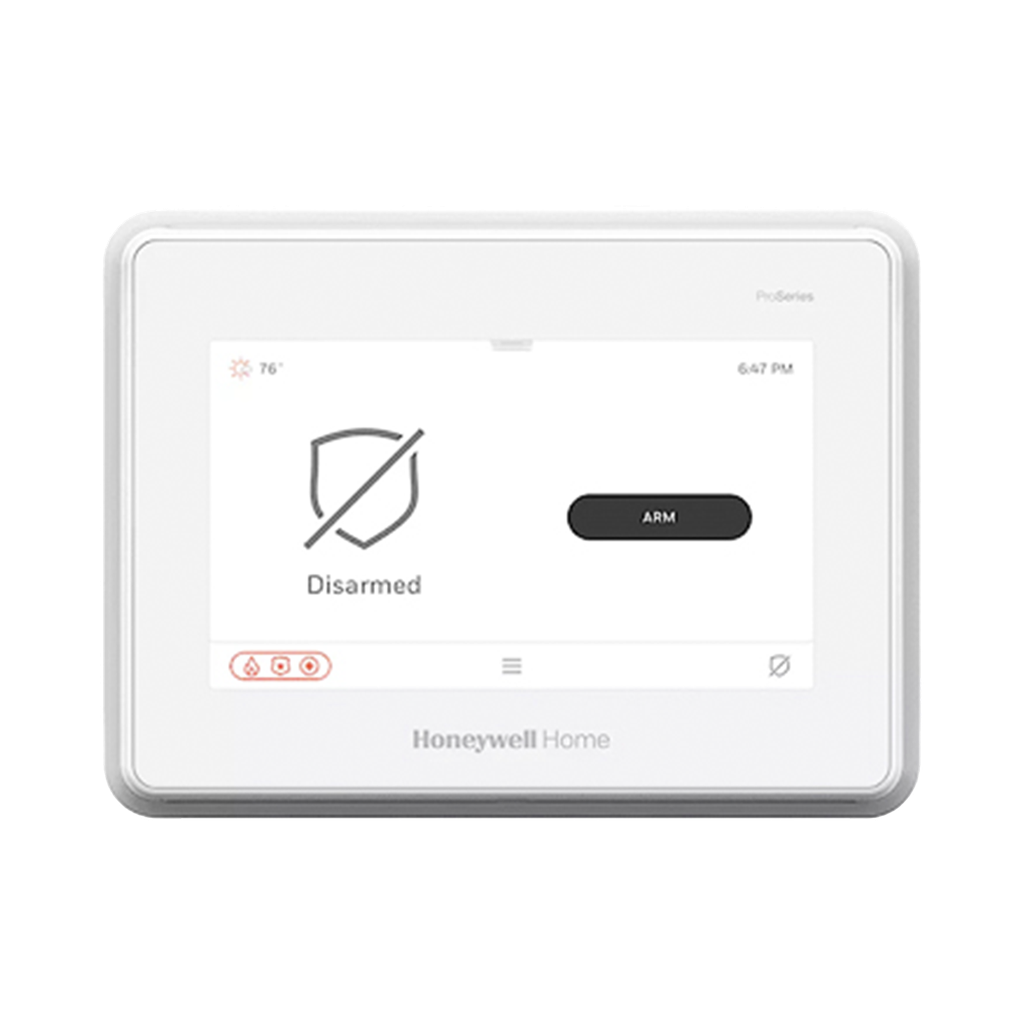 [PROA7M] Sistema de Alarma con Pantalla Touch de 7 Compatible con sensores Inalambricos DSC, Bosh, 2GIG,ITI y Serie 5800 agregando el modulo PROTAKEOVER