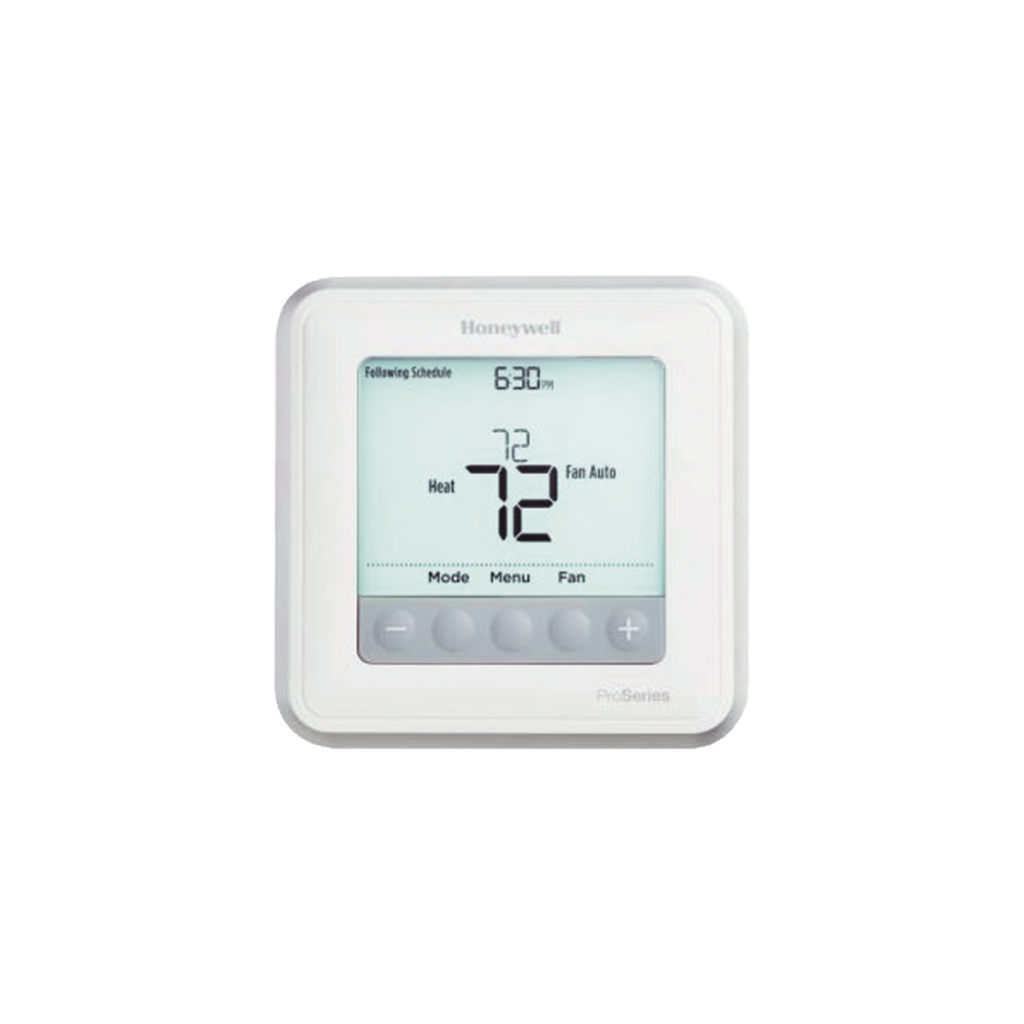 [TH6210U2001/U] Termostato programable T6 Pro de 2 etapas de calor de calor/1 frío o sistemas convencionales de 1 calor/1 frío