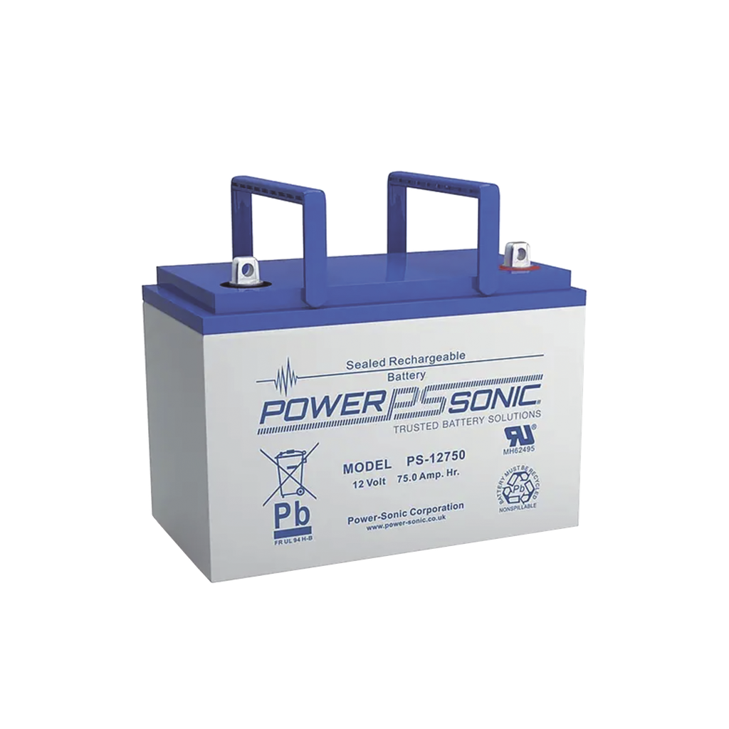 [PS-12750-U] Batería 12V, 78.6AH, Para Respaldo, Tecnologías AGM/VRLA, 10-12 Años Vida Útil, Terminales U, Reconocida UL