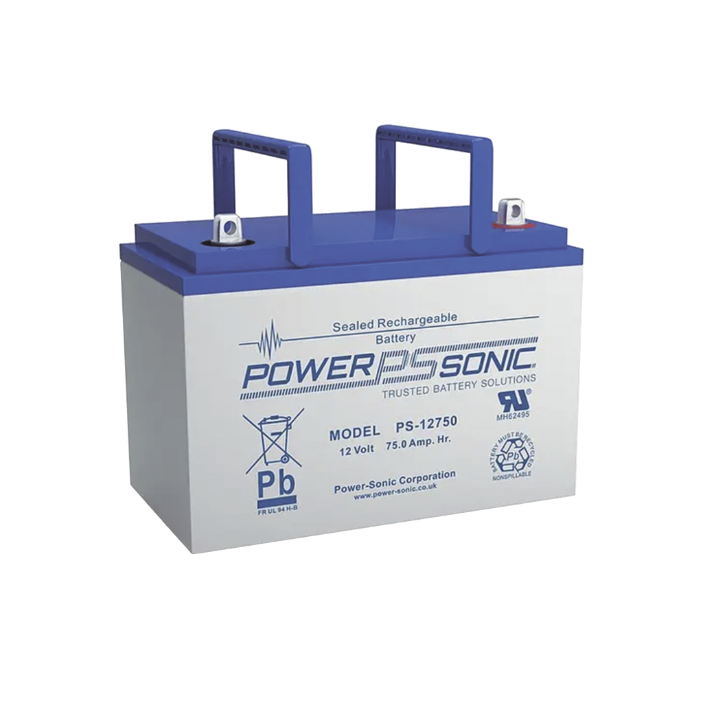 [PS-12750-T6] Batería 12V, 78.6AH, Para Respaldo, Tecnologías AGM/VRLA, 10-12 Años Vida Útil, Terminales T6, Reconocida UL