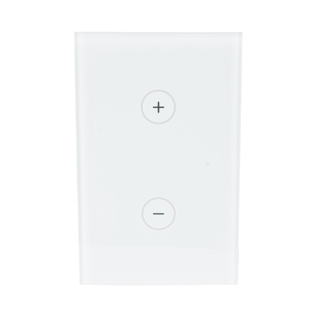 (ZWAVE) Dimmer panel táctil touch inalámbrico Zwave Plus. Compatible con Hubitat HC8, Álula  M2M, otros