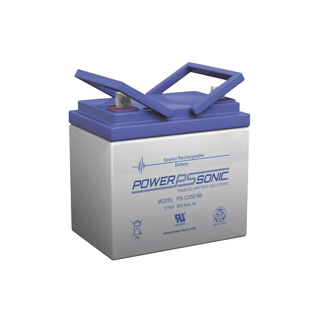 [PS-12350-T6] Batería 12V, 35AH, Para Respaldo, Tecnologías AGM/VRLA, 5 Años Vida Útil, Terminales T6, Reconocida UL