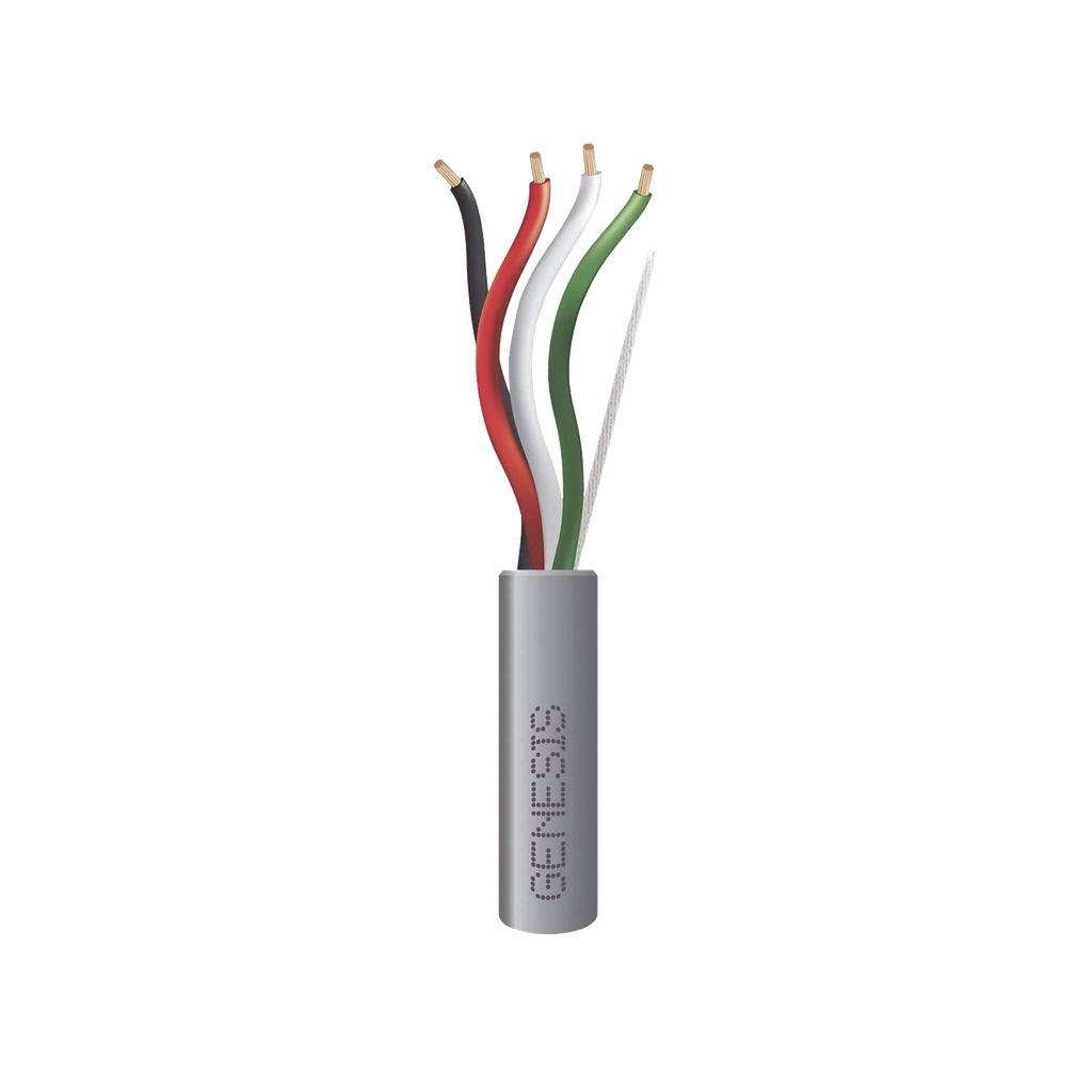 Bobina de 152 Metros / Cable  4 x 16 AWG / Color Gris / Aplicaciones de Control / Riser