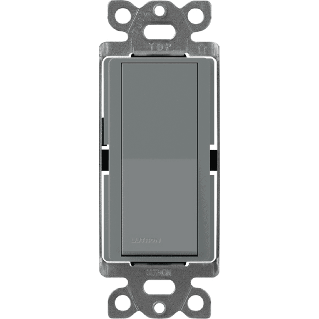 Interruptor Claro, 3 Hilos, 15A, Color Gris