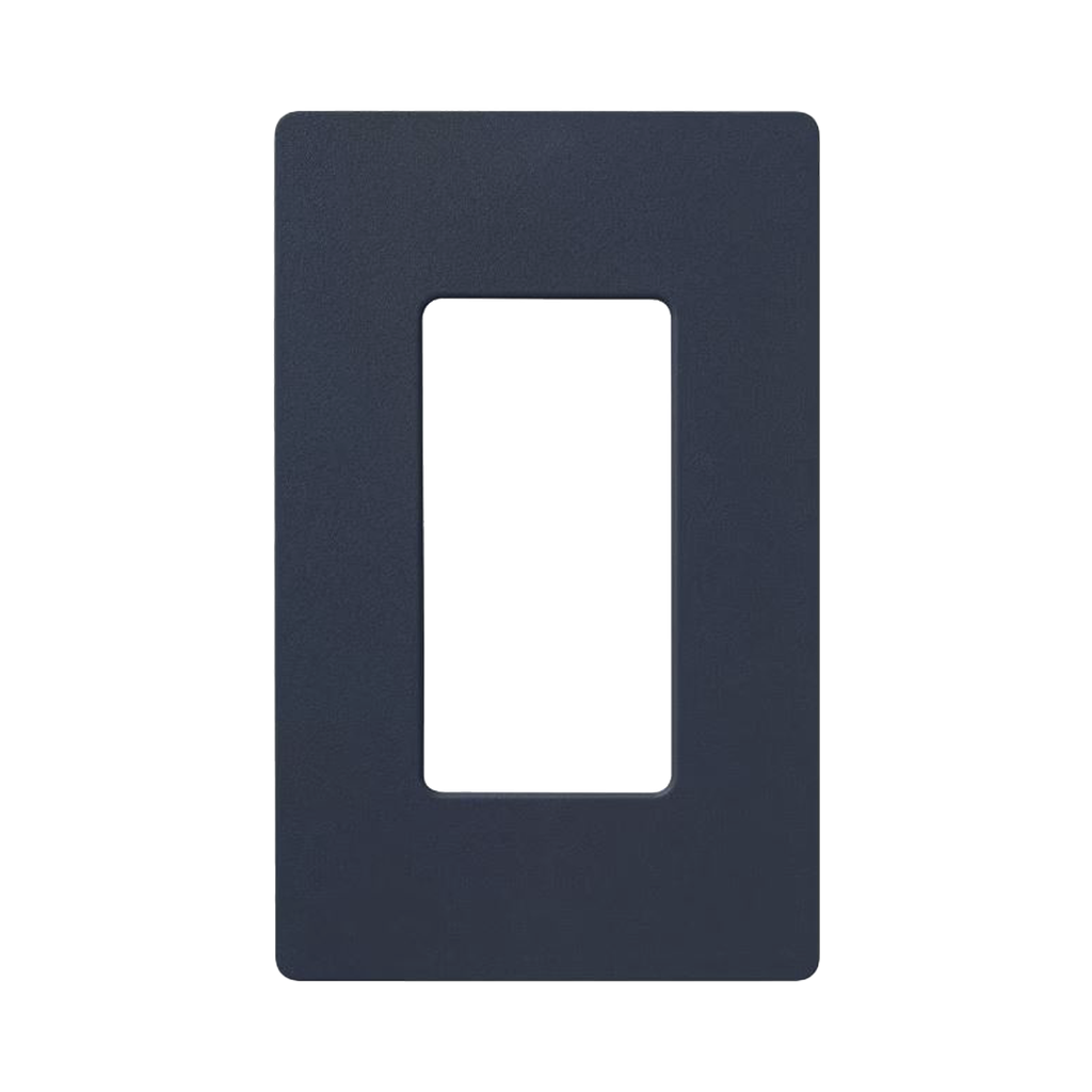 Tapa Color Deep Sea para interruptor o dimmer Lutron, 1 gang, limpio y moderno
