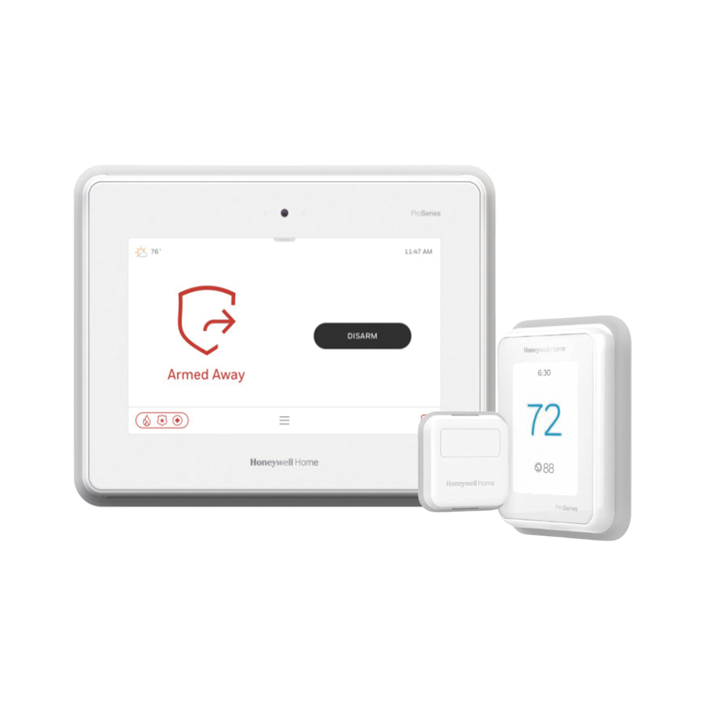 Kit de Termostato Inteligente y Panel de Alarma con Pantalla Touch