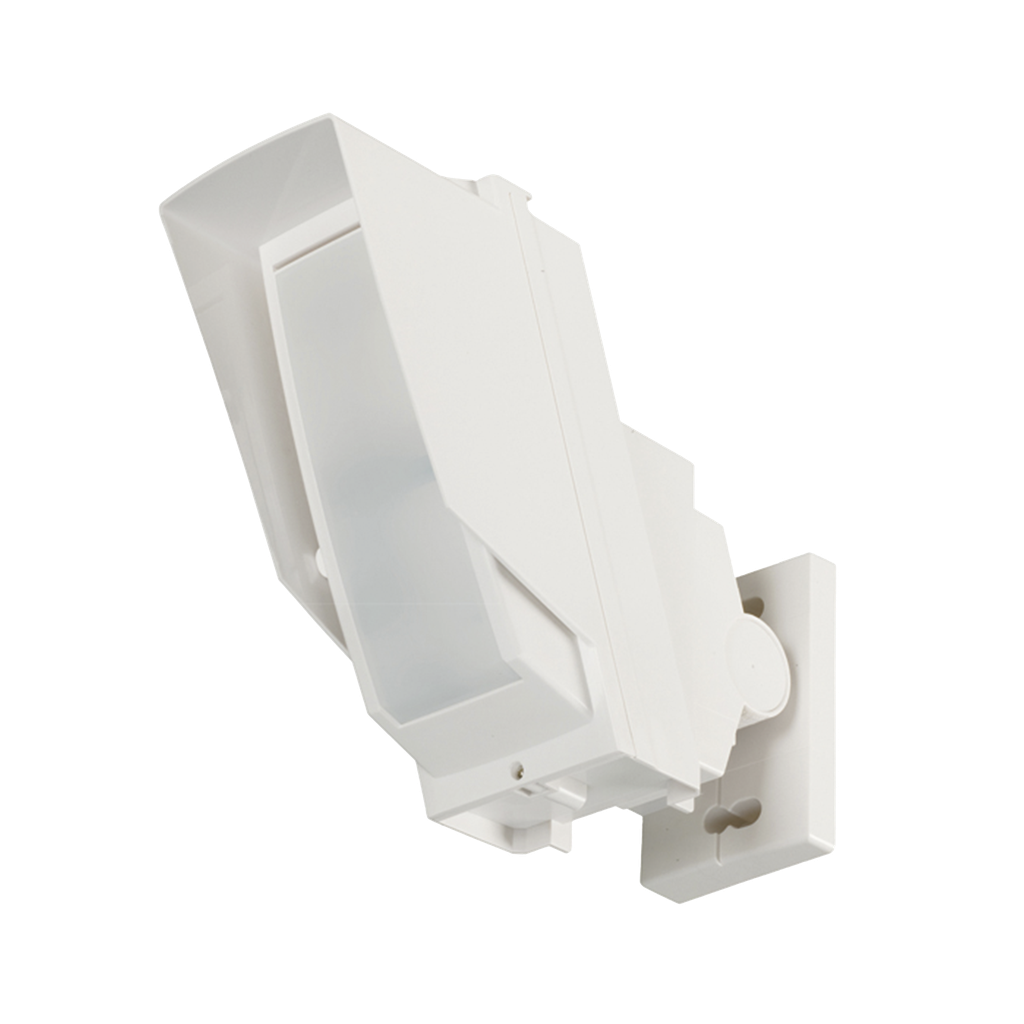 Detector de Movimiento con Antimascara / 100% Exterior /  Cableado / Hasta 24 metros / Instalación hasta 3 metros / Compatible con cualquier panel de alarma