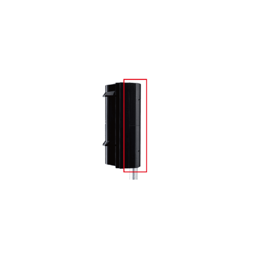 [BC4] Cubierta trasera para barrera montada a poste para barreras fotoelectricas Serie SL Optex