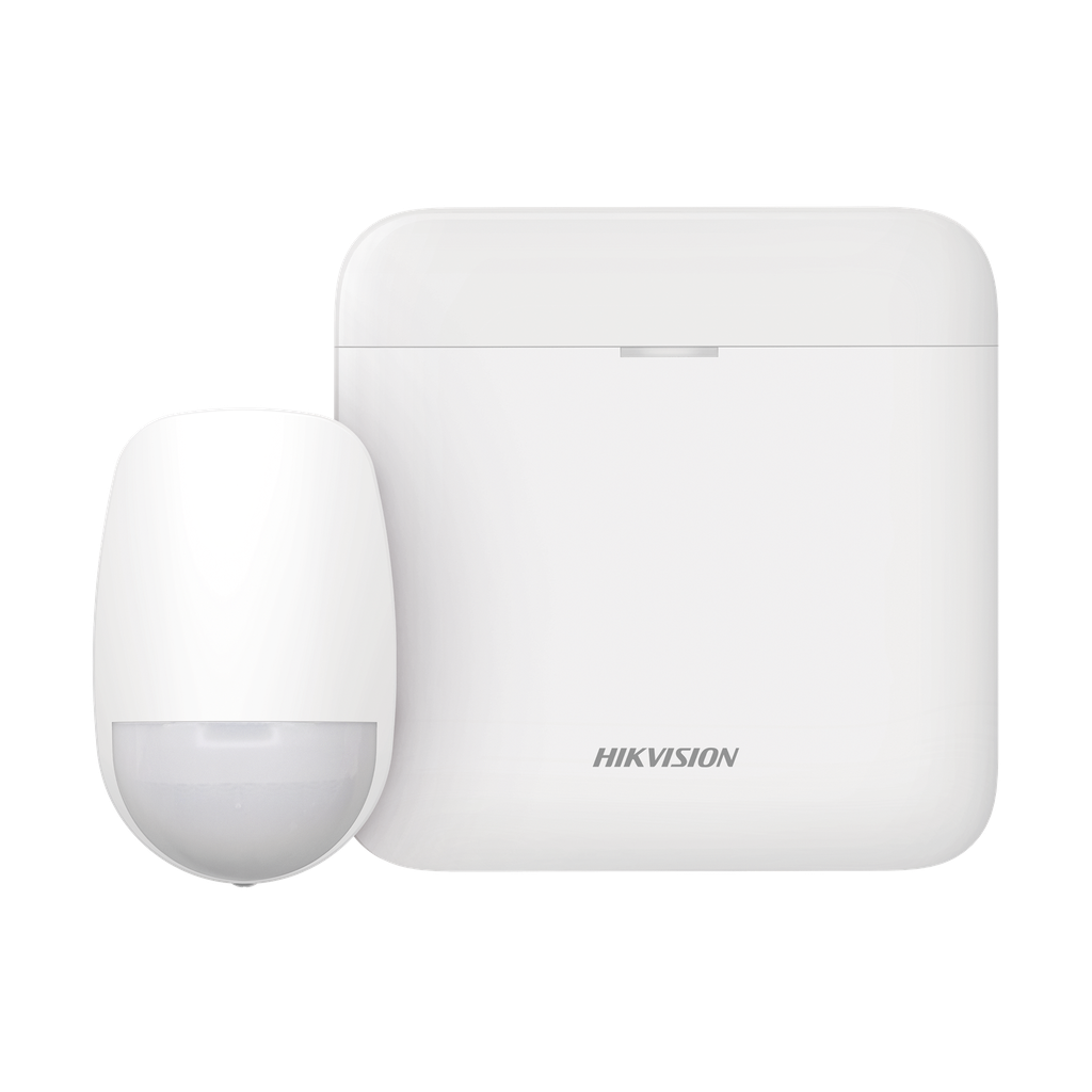 [AXPRO-KIT-PIR] (AX PRO) KIT de Alarma AX PRO / Incluye: 1 Hub con batería de respaldo / 1 Sensor PIR / Wi-Fi / Compatible con Hik-Connect P2P