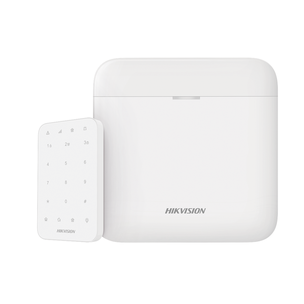 [AXPRO-KIT-TECLADO] (AX PRO) KIT de Alarma AX PRO / Incluye: 1 Hub con batería de respaldo / 1 Teclado / Wi-Fi / Compatible con Hik-Connect P2P