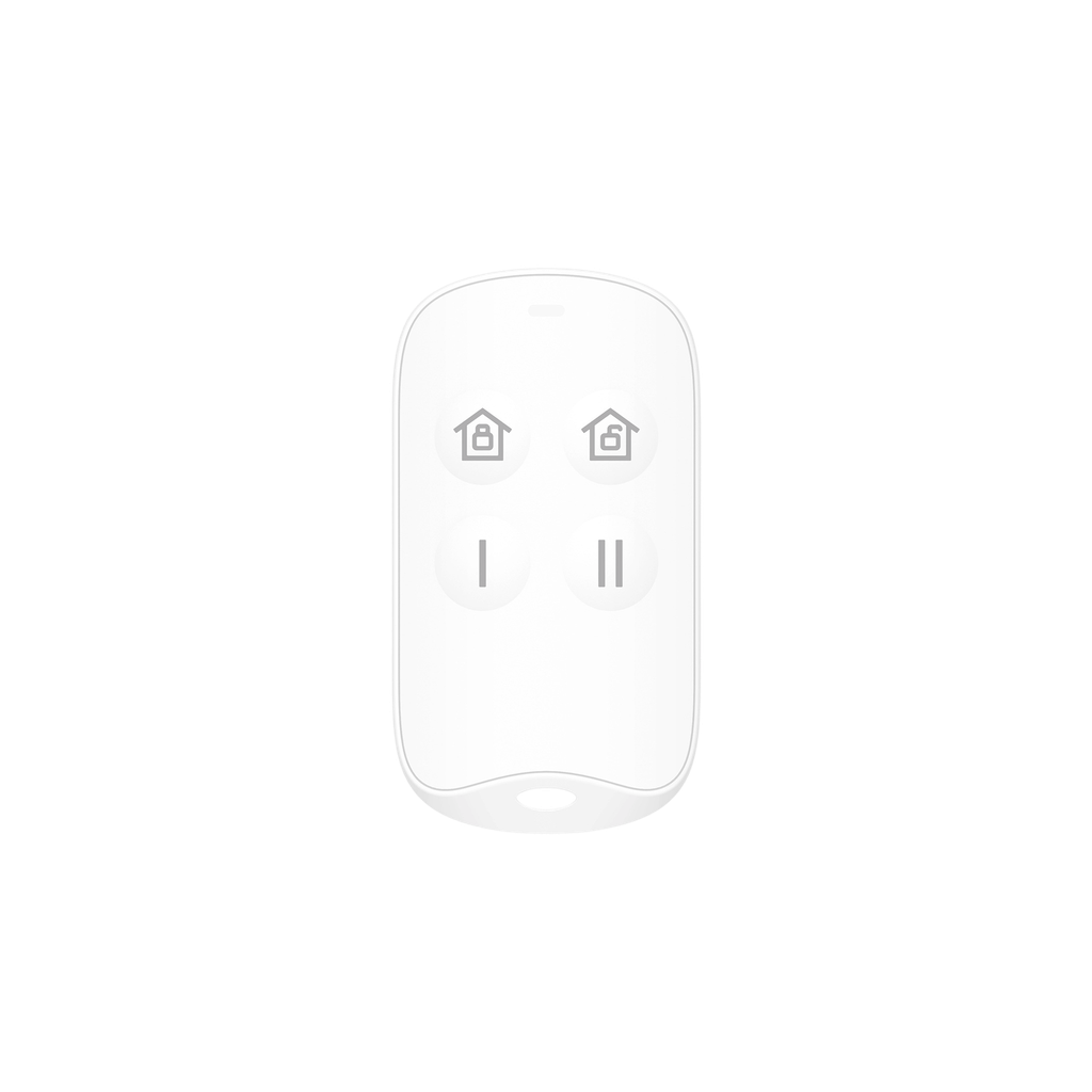 [DS-PKF201-WB] (AX HOME) Control Remoto para Armado y Desarmado / Teclas con Funciones Programables