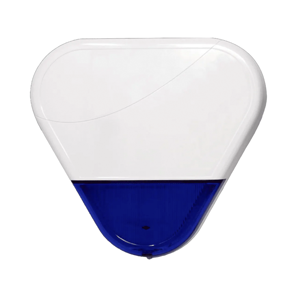 ALULA - Sirena Inalámbrica para Exterior / Volumen Sonoro 100 dBA / Vida Útil Batería 2-5 años / Alimentación AC Opcional / Resistente al Agua IP56 / Compatible Connect+