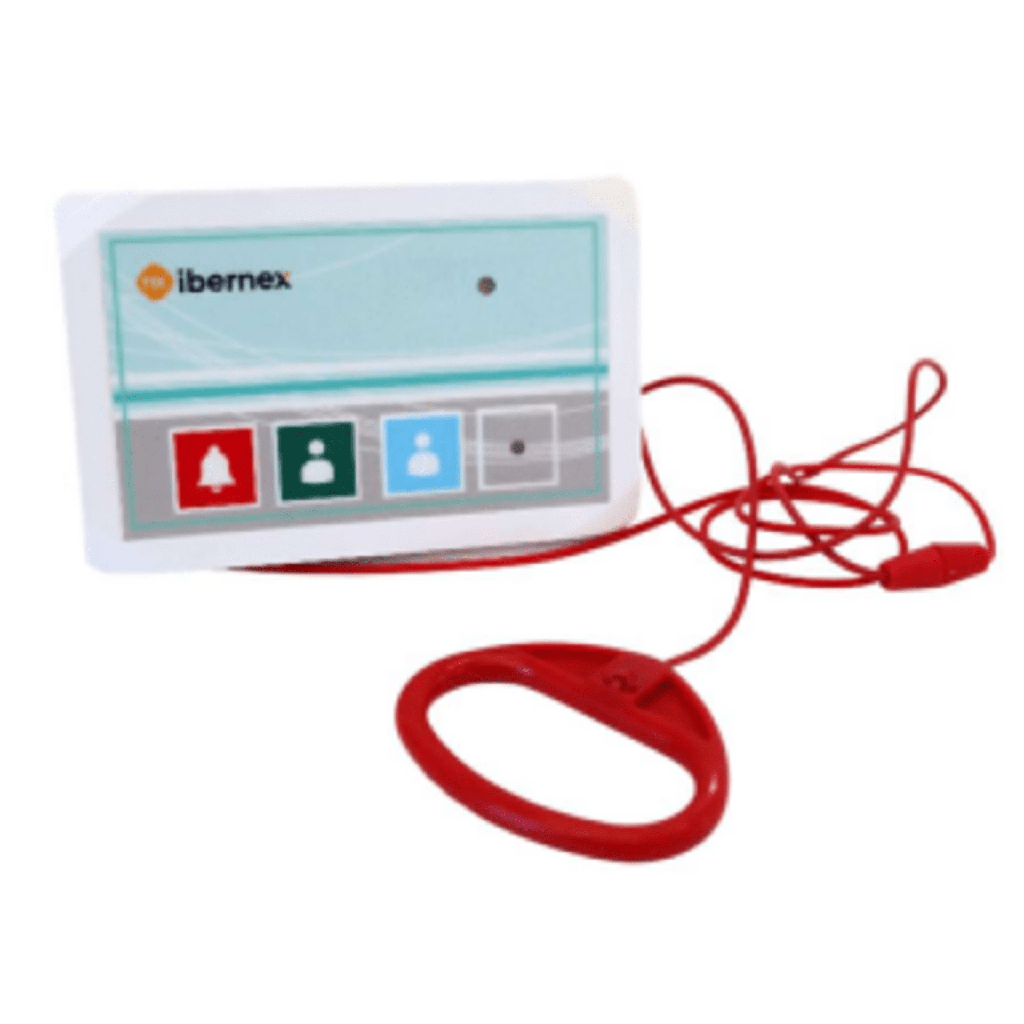 [NX8809/B] Terminal Inalámbrico de Baño / Botón de Alarma / Botón de Presencia / Botón de Médico / IP65 / Transmisión 400 Metros (linea de vista) / Protocolo POCSAG / Alarma Acústica-Luminosa