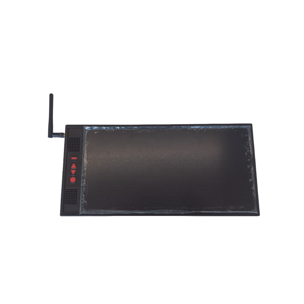 [NX8834] Panel Informativo LED Alfanumérico / 2x6 Dígitos / RF 433,92 MHz ±75k / 1W / Sensibilidad 106 dB / Montaje en Pared / Alimentación 110/230 VA / Incluye Configuración y Alimentación