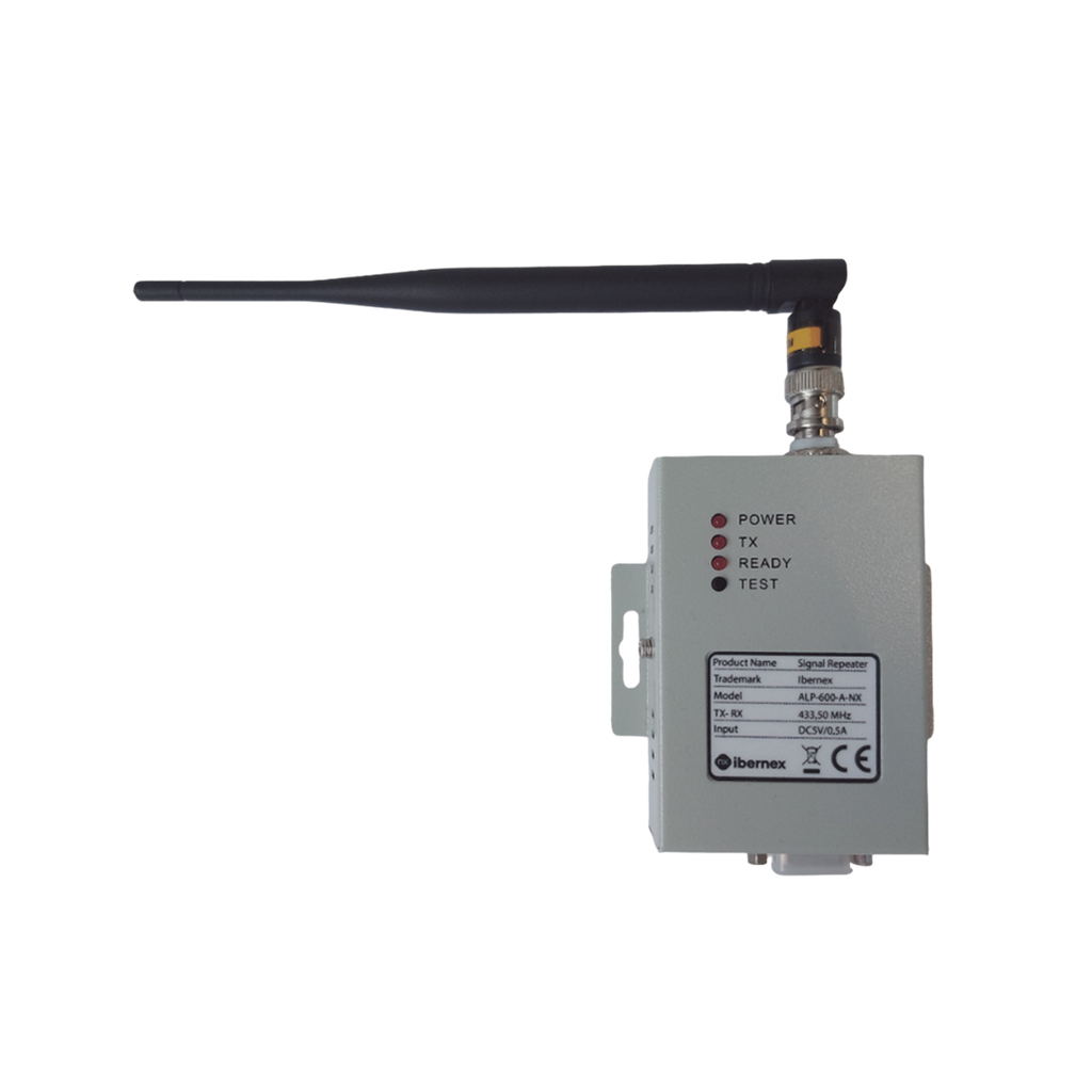 [NX8840] Repetidor y Amplificador de Señal Inalámbrico / Modulación FSK / Dimensiones 100x75x25 mm / Peso 0.24 kg / Alimentación 5 V CC o 220 V CA / ABS Antibacteriano