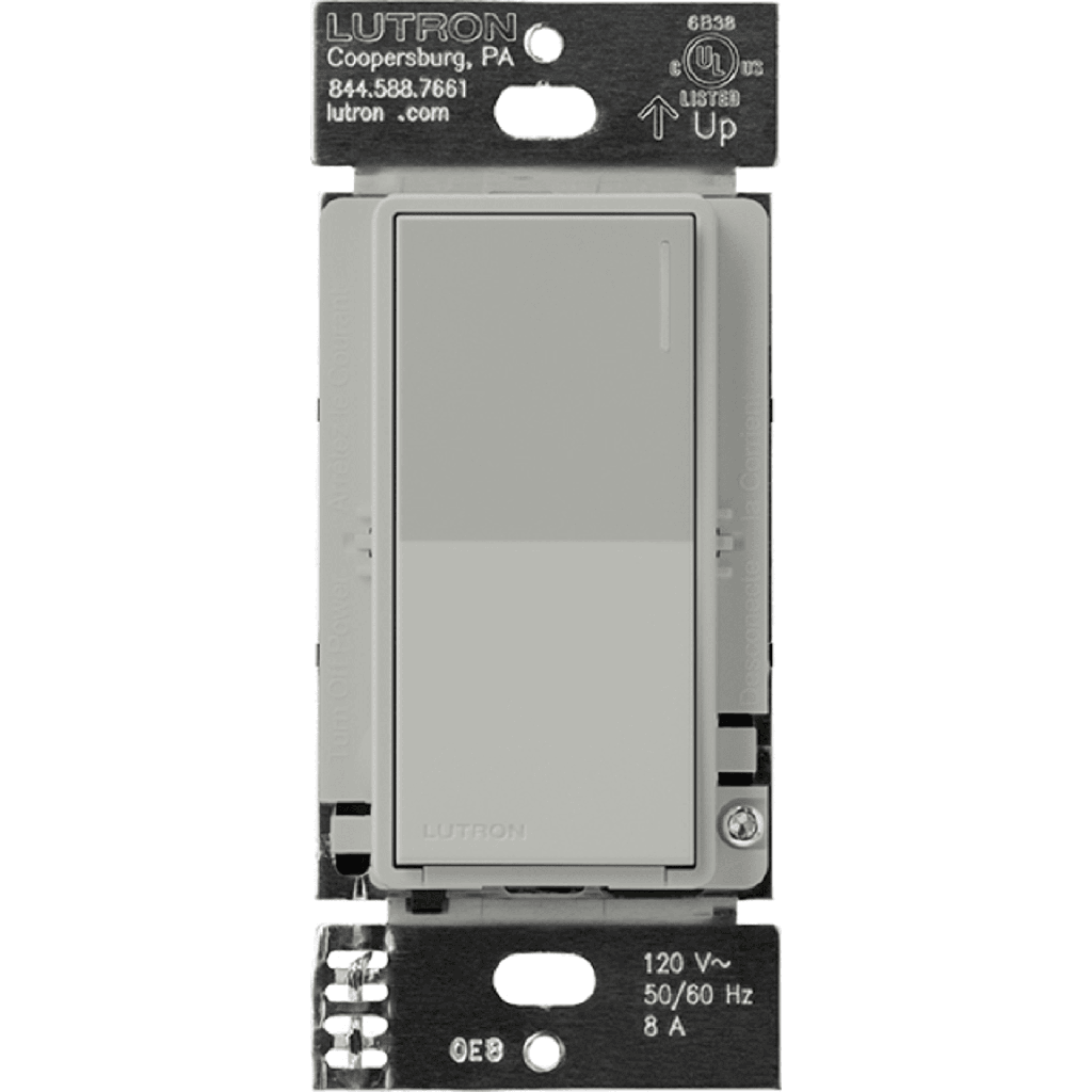 (RadioRa3) Apagador Sunnata color blanco para linea Radio Ra3, 8A de iluminacion, 5.8A Motor