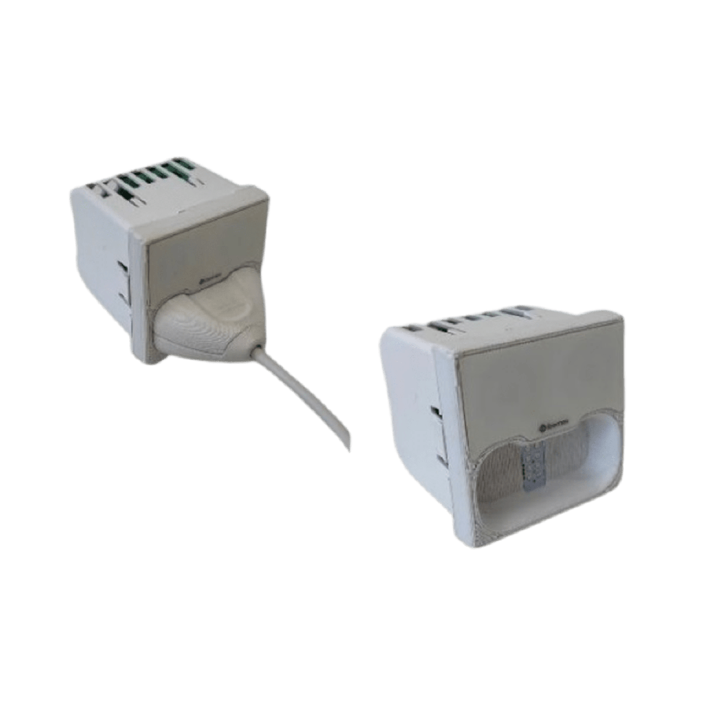 Módulo de Pared para Pulsadores de Cama / Conector Magnético / Dimensiones 45x45 mm / Material ABS Anti-Microbiano / Compatible con NX0881/MG