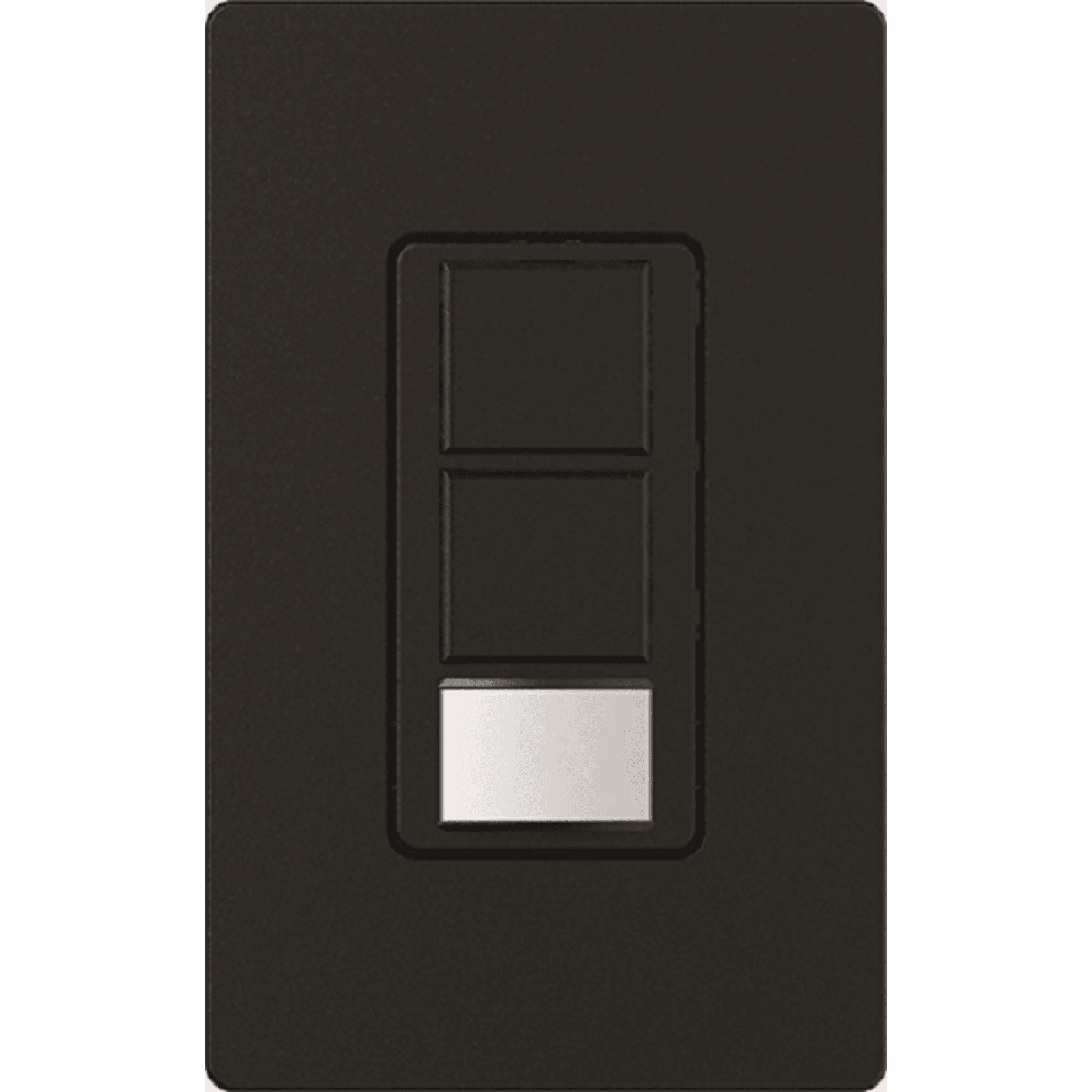 (XCT) Apagador doble con sensor de presencia, ideal para salas de entretenimiento, conferencia, etc.