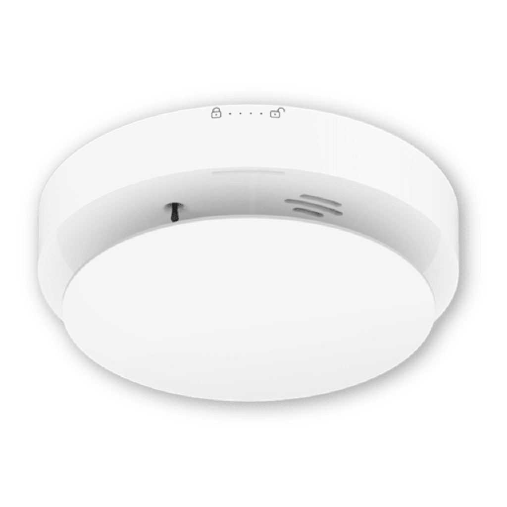 DS-PD452SMK-WB (AX PRO) Detector de Humo Fotoeléctrico, Temperatura y Monóxido de Carbono para Panel de Alarma HIKVISION / Interior / Soporta Funcionalidad Autónoma
