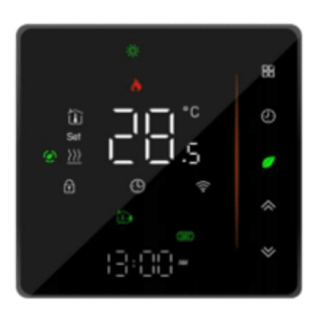 Termostato con tecnología inalámbrica ZigBee 4PIPE V Fancoil / 110 - 120VCA