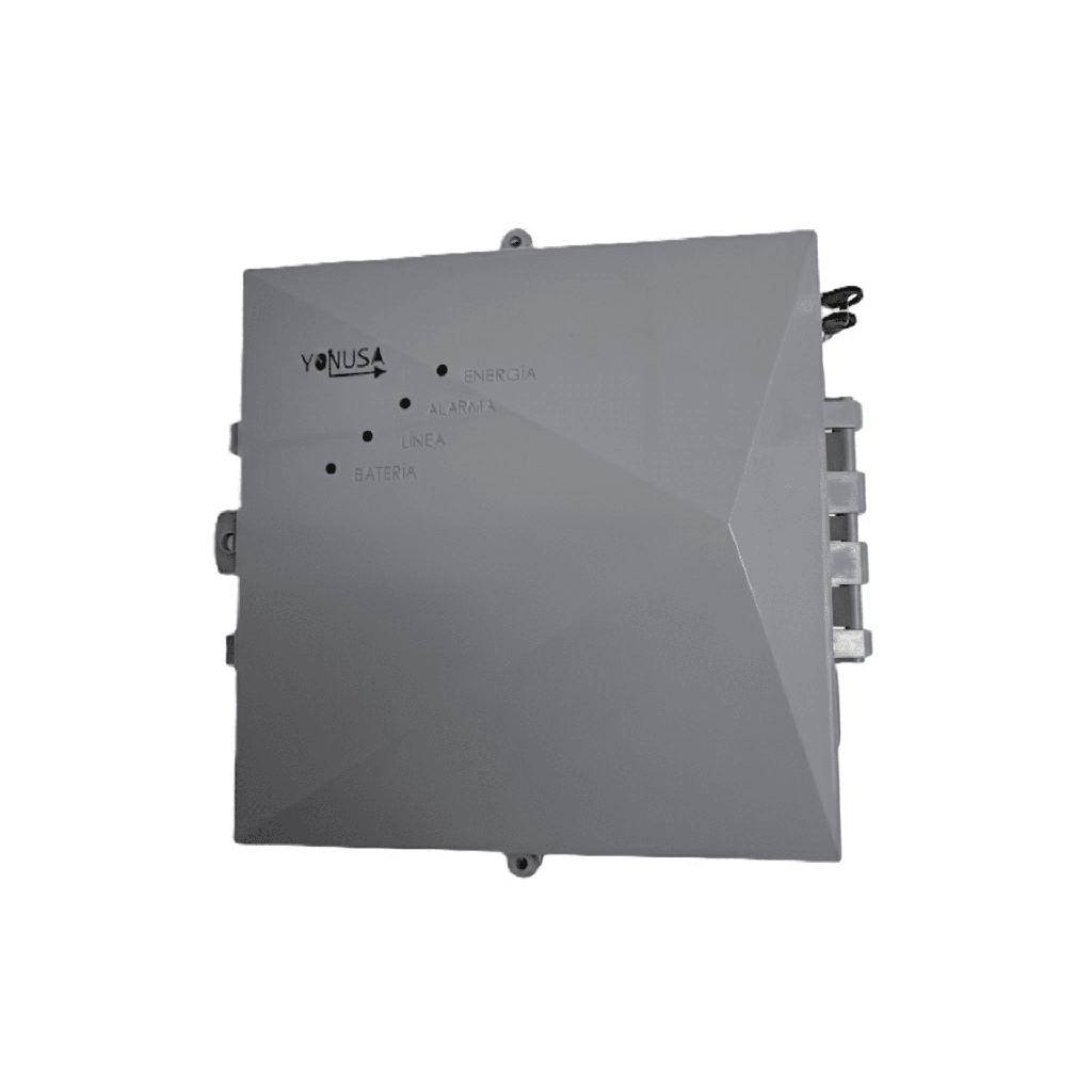 [SYS12000/127AFV3] Energizador para Cerco Eléctrico AF-CR / 10,000 Volts / 10,000 Metros Lineales / Alimentación AC 127-220V o Solar / Control Remoto RF 433 MHz / Sistema de Alarma Integrado / Salida Auxiliar 12Vdc 1.5A / Respaldo con Batería Interna 4A