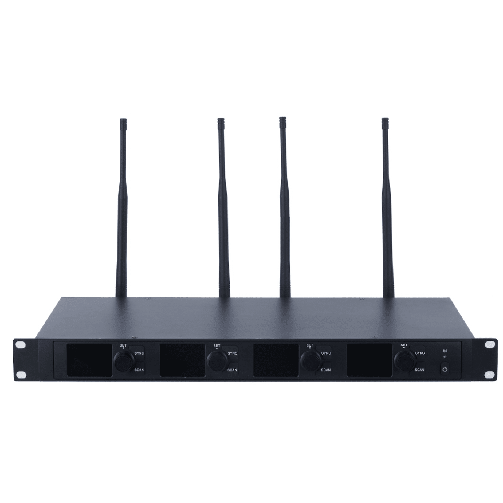 [EP-594U] Receptor Micrófono Inalámbrico Digital UHF | Transmisión Digital U-Band pi/4-DQPSK | Distancia 80 mts | Encriptación de Audio | 2197 Ecualizaciones | 15625 Efectos de Reverberación | Pantalla LCD