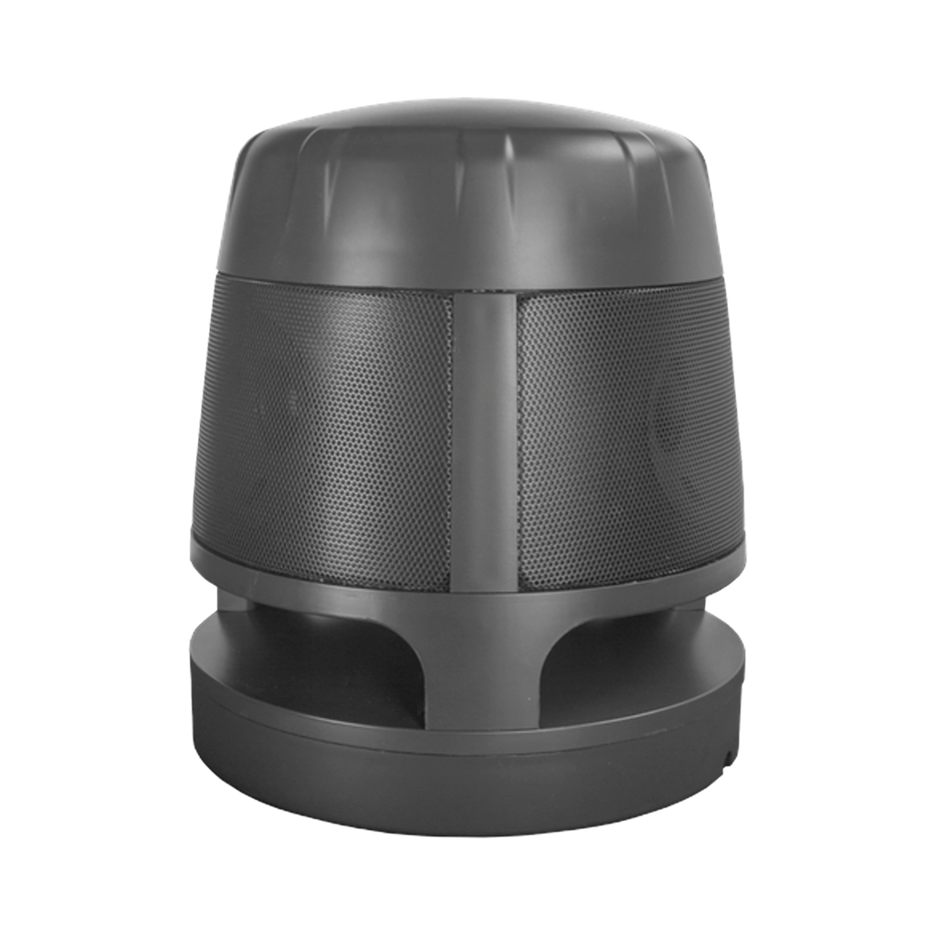 [AS-360] Altavoz para exteriores de 6.5 in | 360 grados | 3 tweeters | 8 ohms | 70V/100V | conmutables