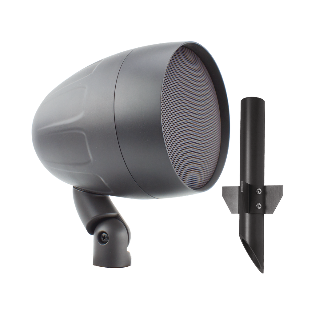 AS-2T exterior | altavoz de 2 vías | Acoustiscape 6.5in | 50 Watts | 8 ohms| 70V/100V | Switchable | incluye estaca