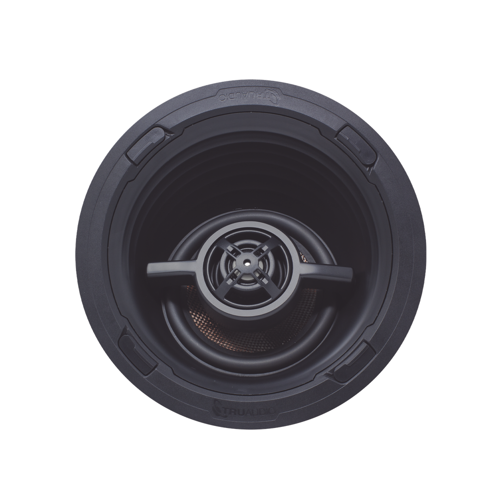 [REV71] REV71 Altavoz LCR | Rango Medio Giratorio | Angulo para Techo de 3 Vias | Cine en Casa | Woofer de 7in de Fibra de Carbono | Tweeter de 1in | 175W | 8?