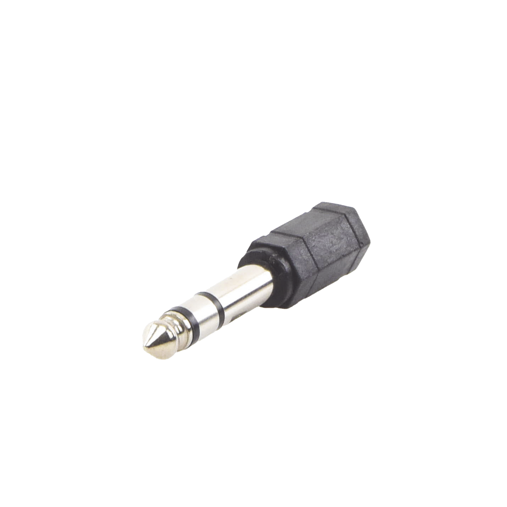 [EP-ADAP63] Adaptador de audio 3.5mm hembra a 6.3mm macho (Audio estereo)