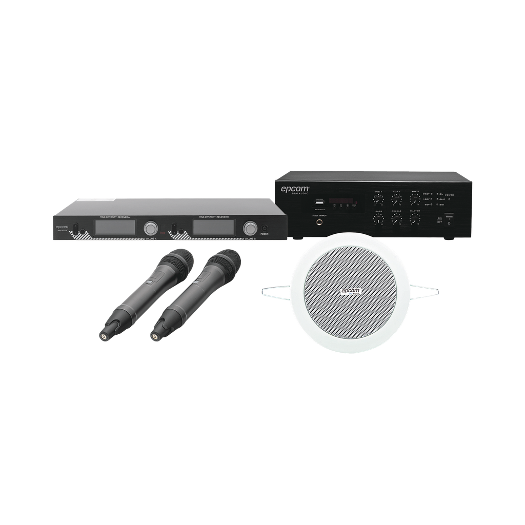 EPCONFERKIT KIT IDEAL PARA SALAS DE CONFERENCIAS 1 SFB120 + 1 SF521UH + 4 SF104GD