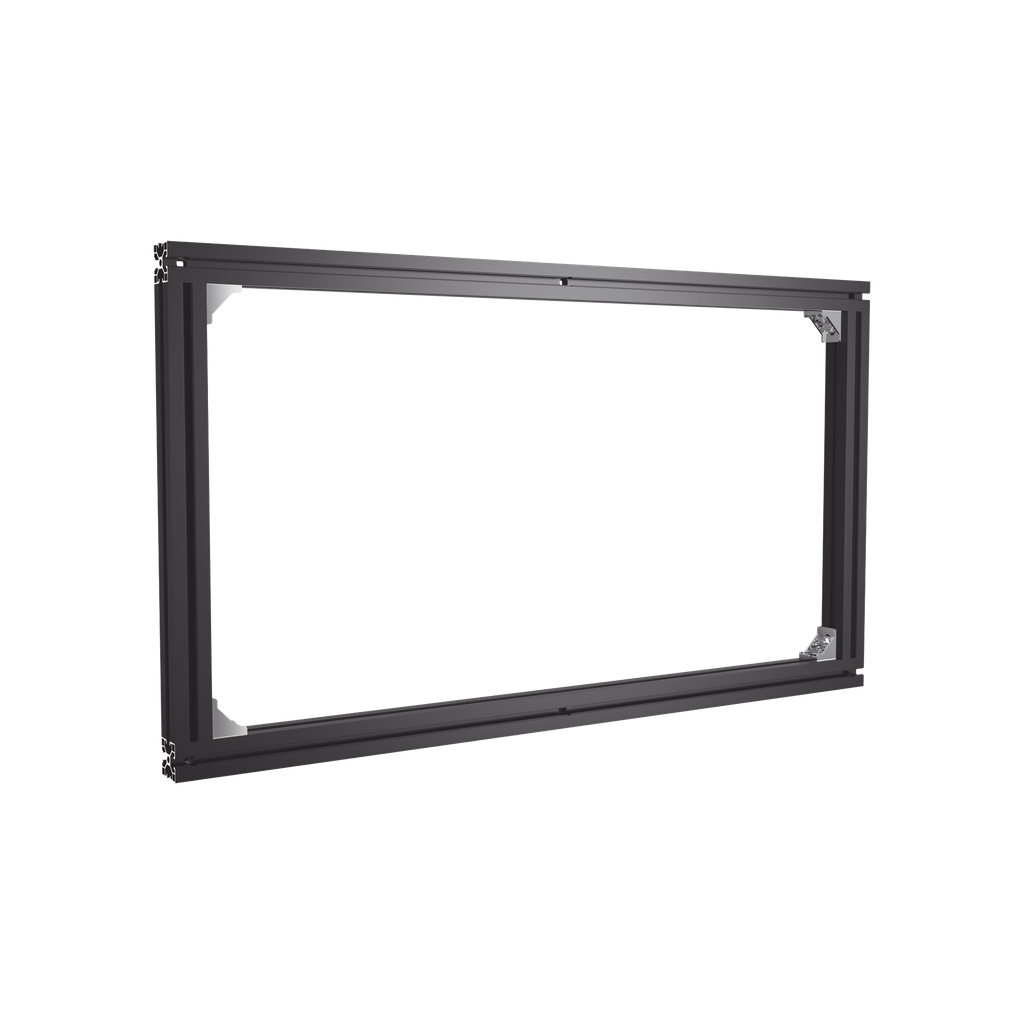 DS-DL124854W Montaje de Pared para 2 Paneles LED / Uso en Interior / Compatible con DS-D4425FI-CAF(B) y DS-D4418FI-CAF(B)