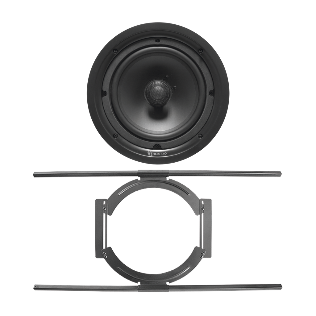 PP6/S KIT de Bocina de Techo TruAudio de 6in PP6 con Soporte de Acero Rígido para Techos Suspendidos