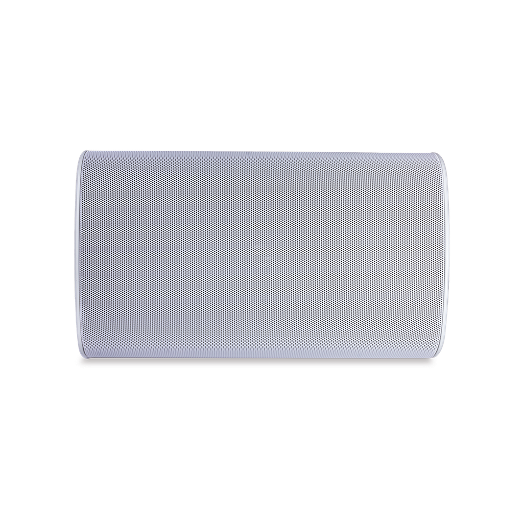 OP6-WT Altavoz Exterior | 2 Vías | Controlador de 6,5 |  Tweeter de 1 |  Radiador que Mejora los Graves | Tecnología de Montaje de Bloqueo Rápido | 120 W | 8? | Blanco