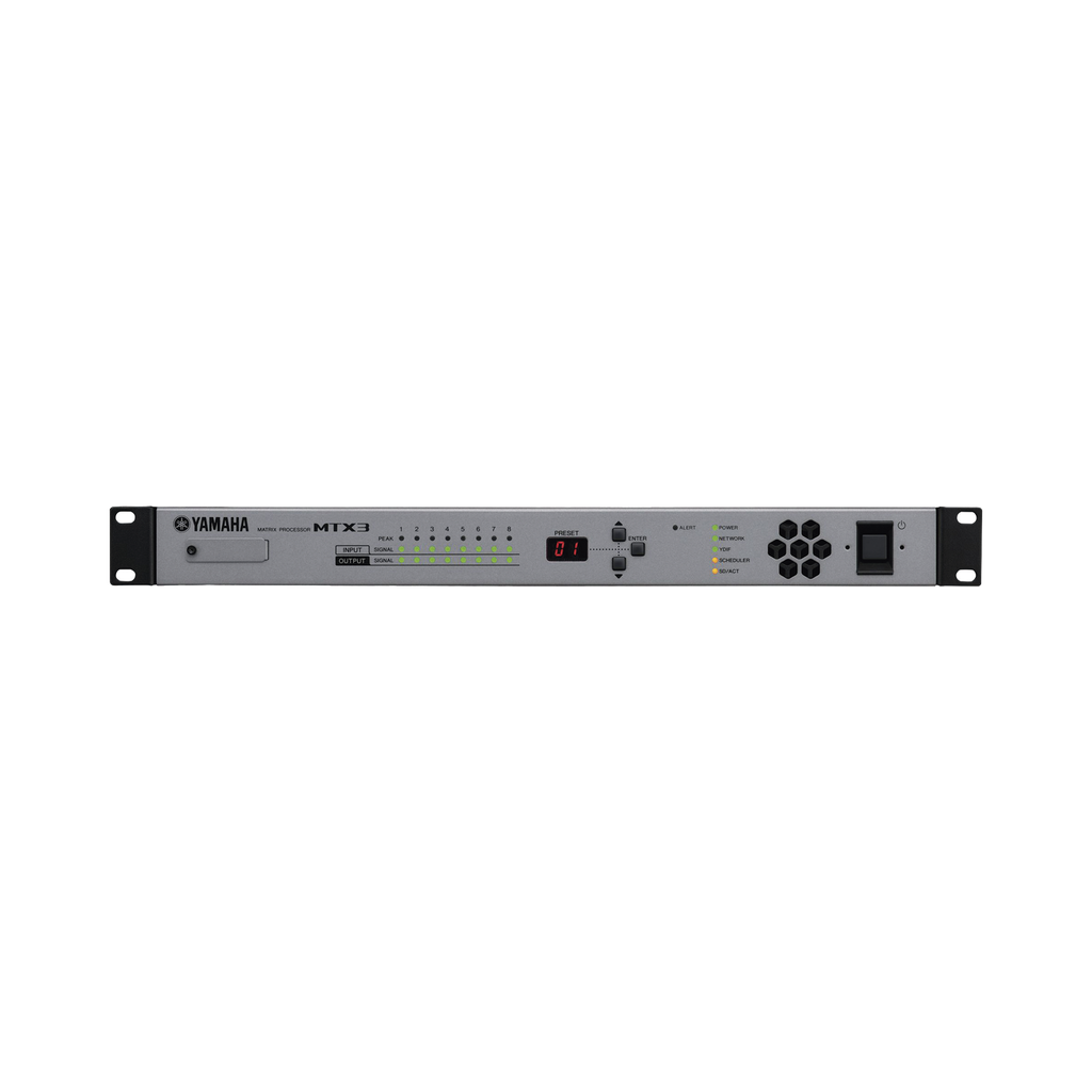 [MTX3] MTX3 Procesador Matricial de Audio | 26 Entradas | 8 Salidas | Ideal para Instalaciones Comerciales