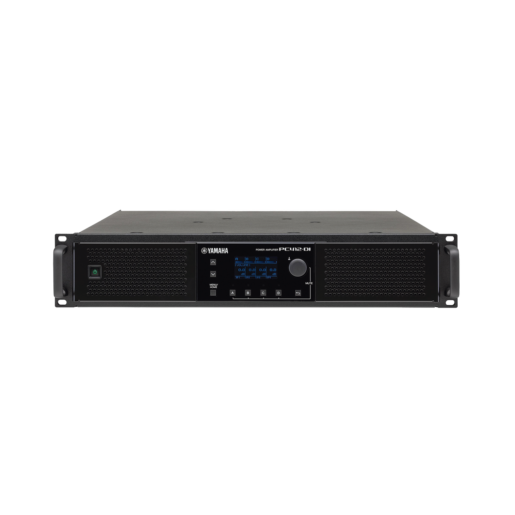 [PC412-DI] PC412-DI Amplificador de Audio de Alta Potencia |  4 x 1200w @ 8 ohms, 70/100V | DSP Integrado | Interfaz Dante