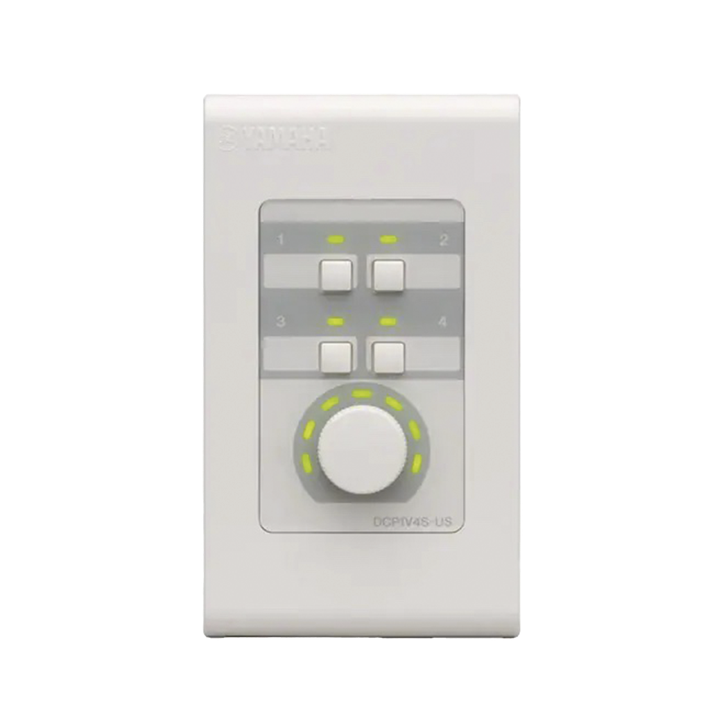[DCP1V4S] DCP1V4S Panel de Control Digital | 1 Volumen | 4 Switches Configurables | Compatible con Procesadores Serie MA, PA, y MTX