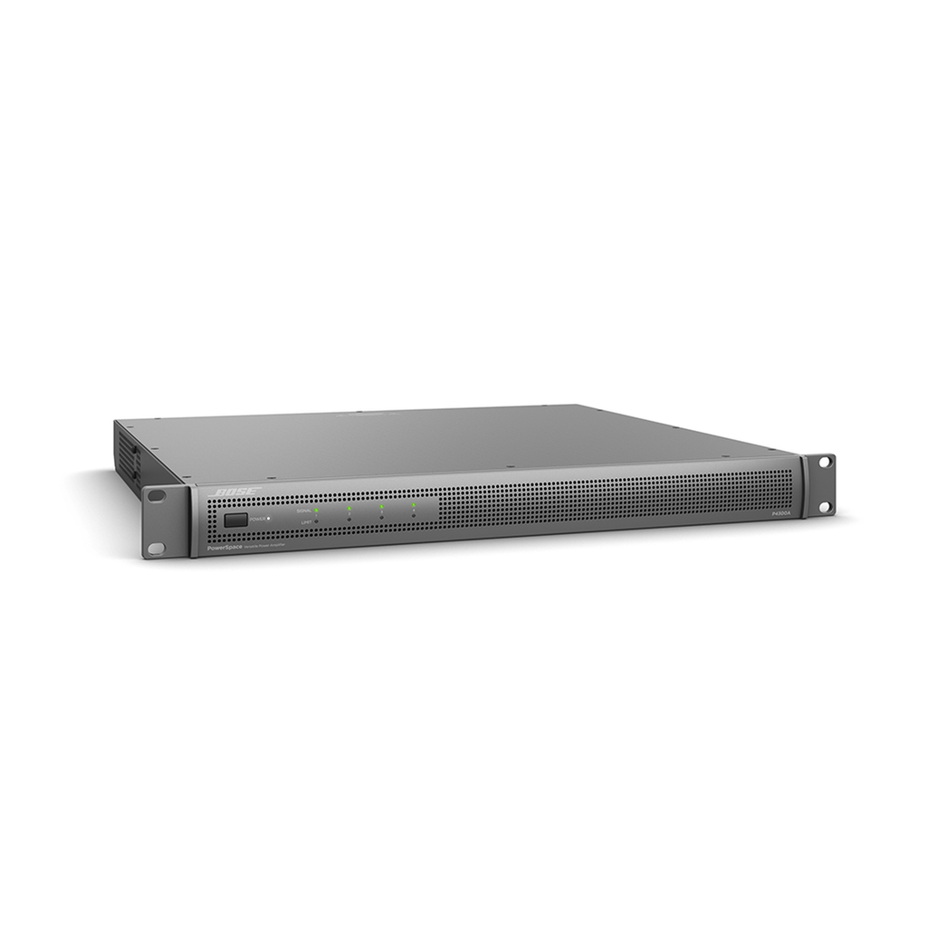[P4300A] P4300A Amplificador Powerspace | 4x300w | Alta y Baja Impedancia | Interfaz Amplink | Salidas I-Share