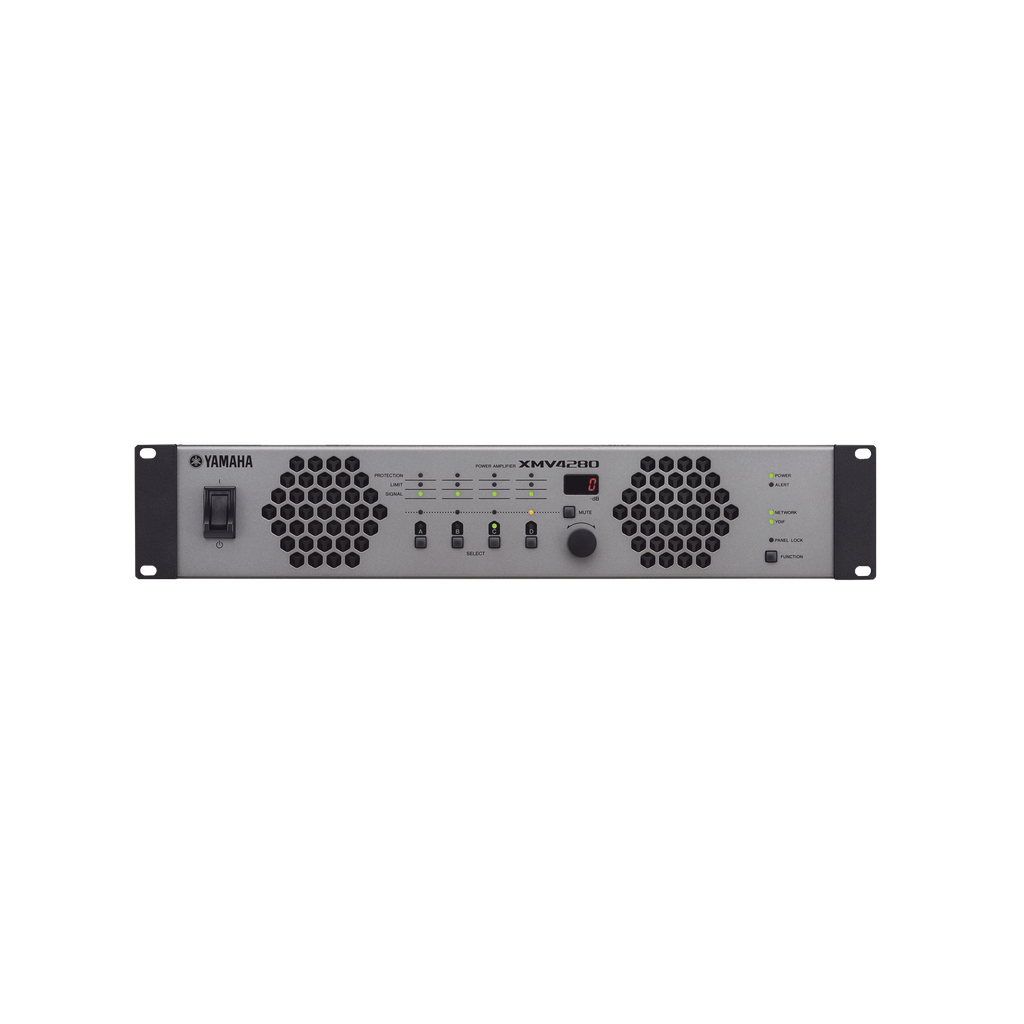 [XMV4280] XMV4280 Amplificador de Audio, 4 Canales, 280w, Alta y Baja Impedancia, Conexión Análoga y YDIF, Para Serie MTX