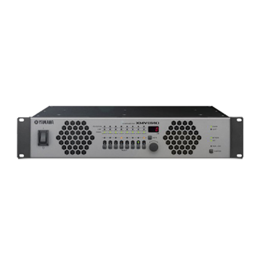 [XMV8140] XMV8140 Amplificador de Audio Multicanal con Conexión Análoga / YDIF | 8 Canales, 140W | 8 OHMS | 70/100V